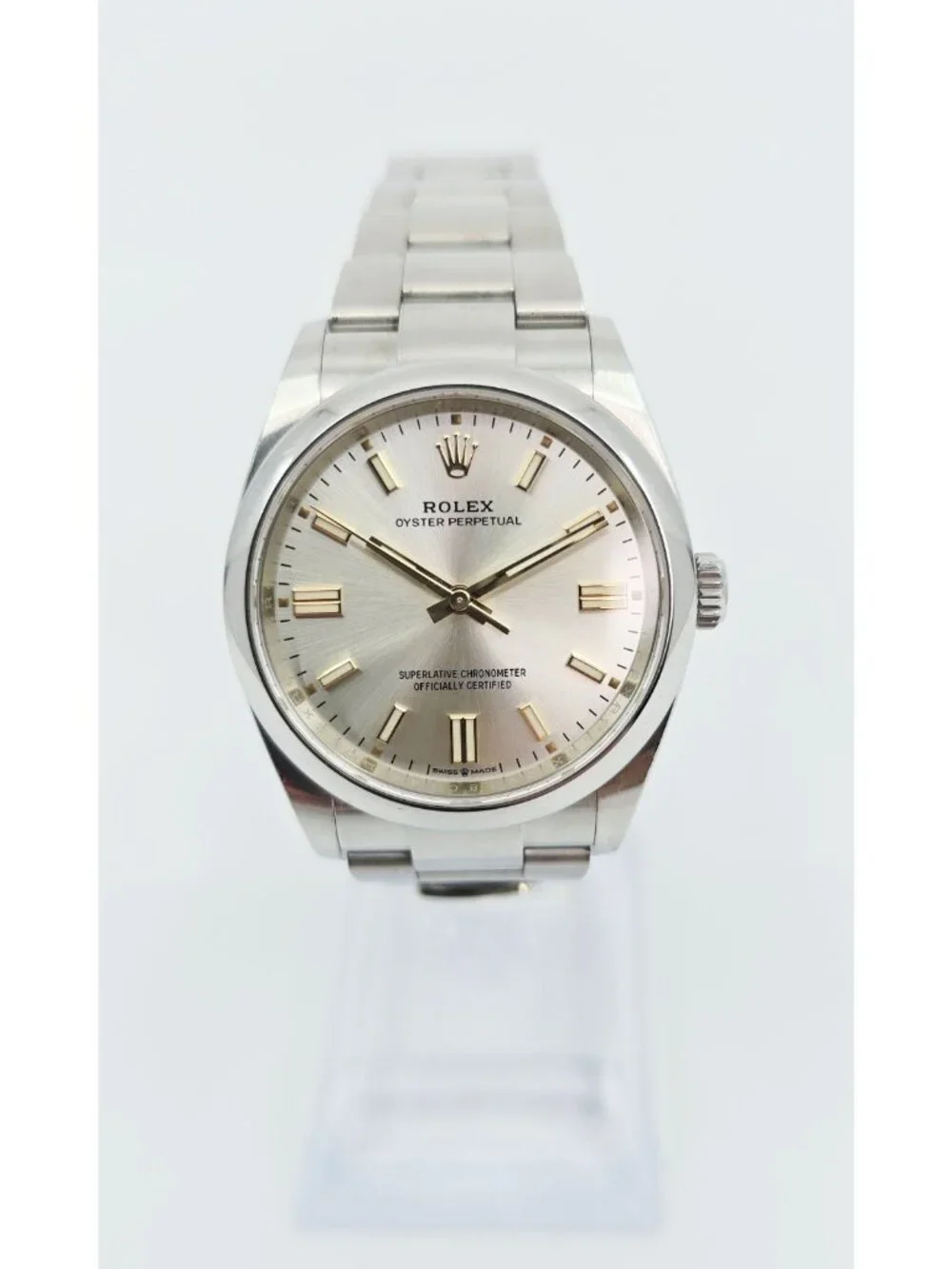 Rolex 126000 Oyster Perpetual 36mm Dominos Pizza Mens Watch in Silver Steel 2020